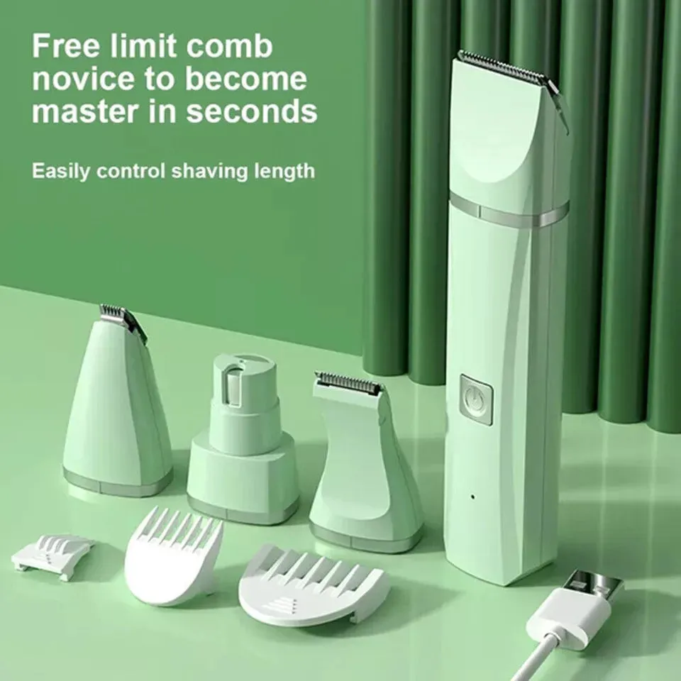 4 in 1 Pet Clippers Grooming Kit