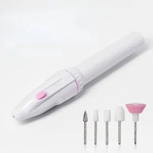 5-in-1 Electric Manicure Set Manicure Nail Drill File Grinder Grooming Kit Callus Remover Set | Nail Buffer And Polisher | Personal Manicure