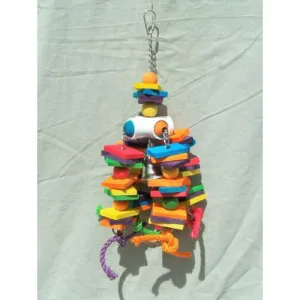A and E Cages Happy Beaks 4-Way Foraging Fun Bird Toy One Size