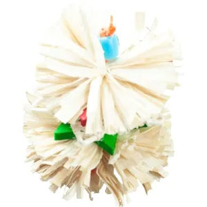 A and E Cages Nibbles Star Flower Small Animal Chew Toy 1ea-One Size