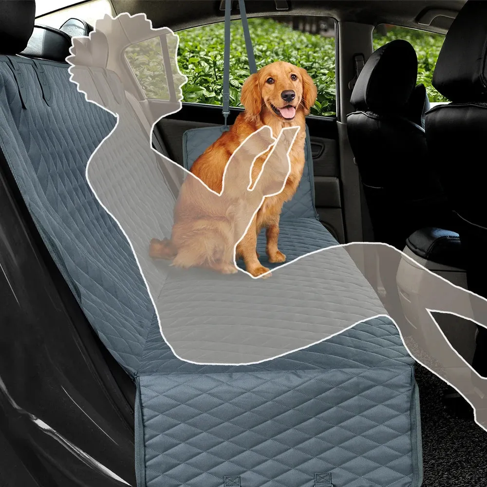 AiroPaws™ Dog Car Seat Cover | Waterproof Pet Travel Dog Carrier Hammock | Rear Back Seat Protector Mat | Safety Carrier for Dogs | Alo Trendy