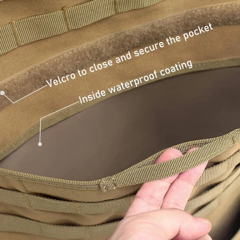 Back Seat Organizer Tactical Accessories, Storage Bag Military Seat Cover Bag