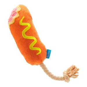 BARK Corn Dog Tug Toy