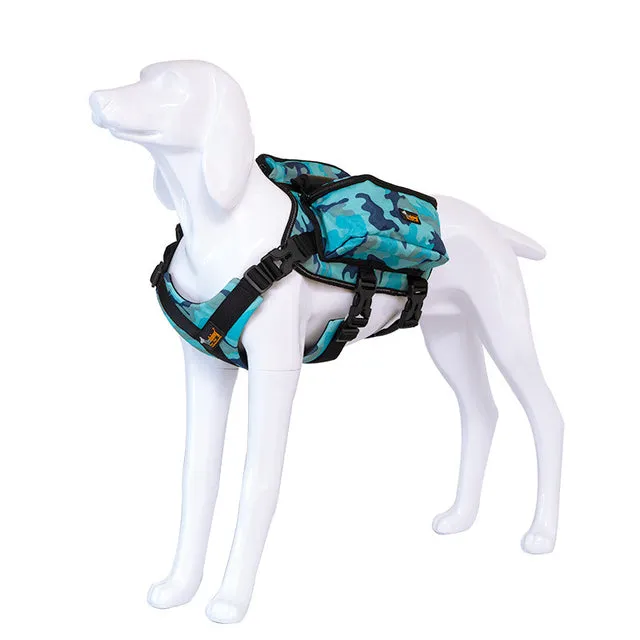 Big Dog Harness Tactical with Treat Bag