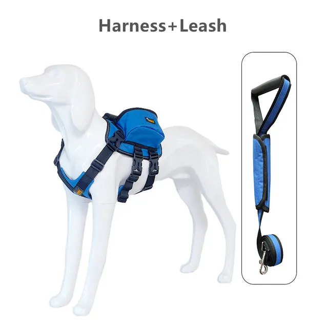 Big Dog Harness Tactical with Treat Bag