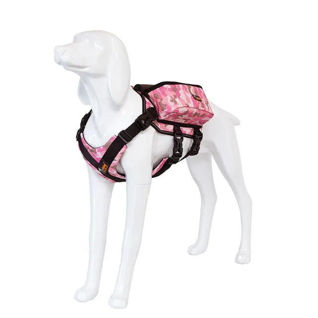 Big Dog Harness Tactical with Treat Bag