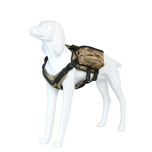 Big Dog Harness Tactical with Treat Bag