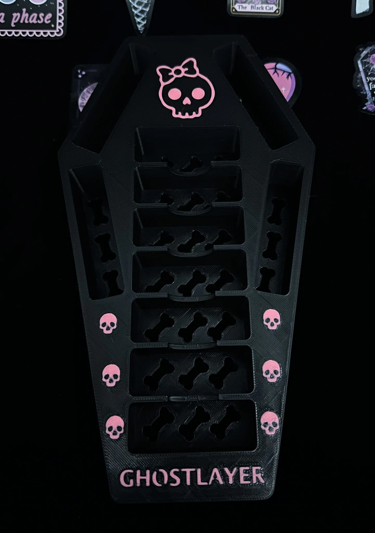 Blushbone Blade Coffin - Dog Grooming Standard & Wide Size Clipper Blade Holder | Holds 7 Standard Blades and 4 Wide