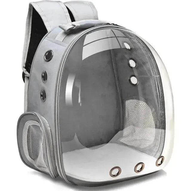 Cat Transparent Capsule Carrier Backpack Bubble Breathable Travel Carrier for Pets