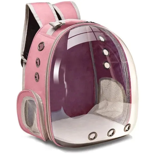 Cat Transparent Capsule Carrier Backpack Bubble Breathable Travel Carrier for Pets