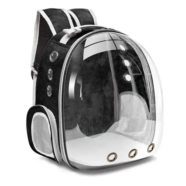 Cat Transparent Capsule Carrier Backpack Bubble Breathable Travel Carrier for Pets
