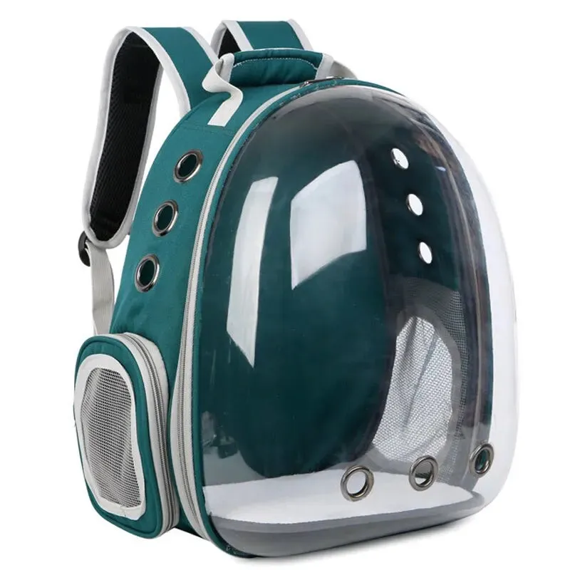 Cat Transparent Capsule Carrier Backpack Bubble Breathable Travel Carrier for Pets