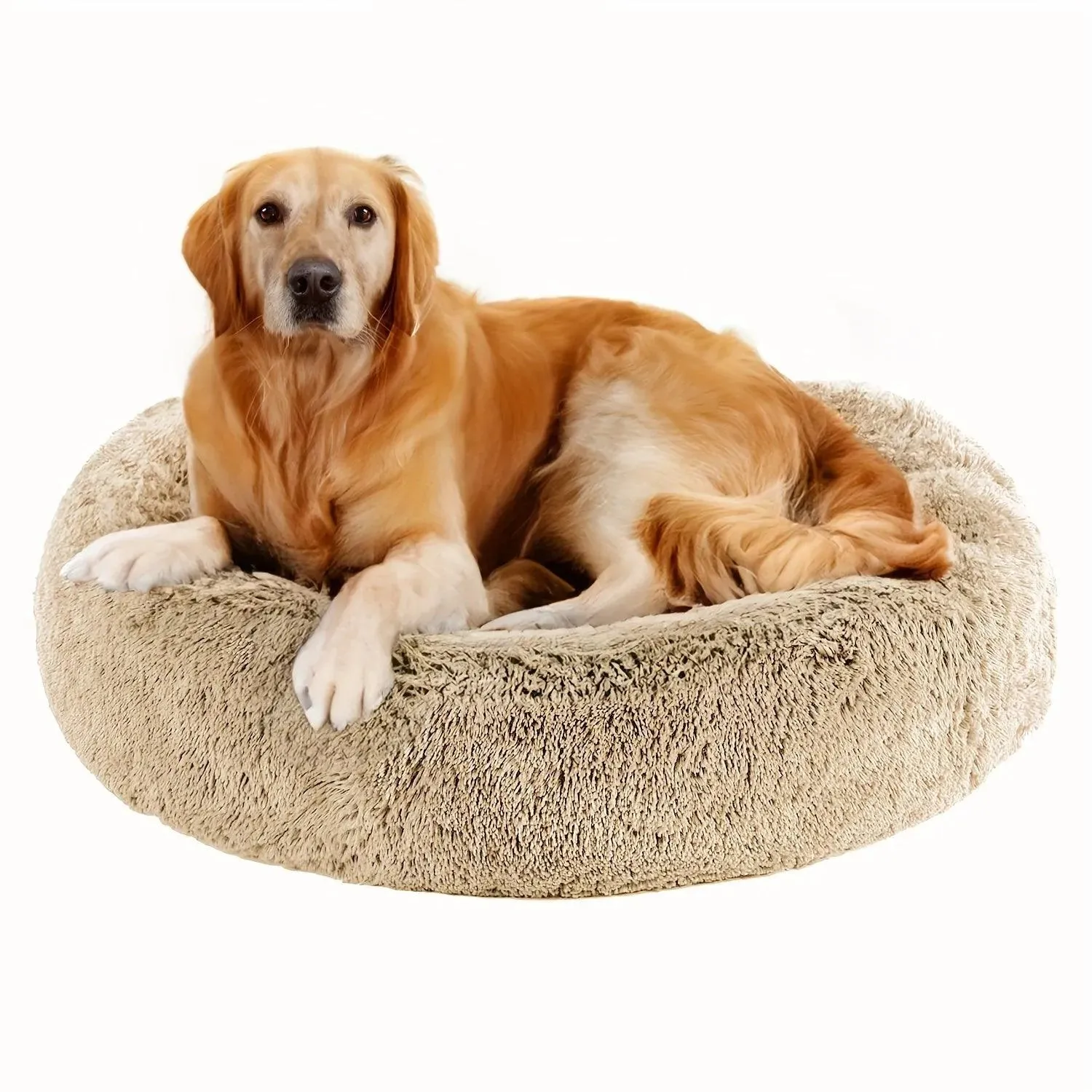Cozy Anti-Anxiety Donut Cuddler Bed
