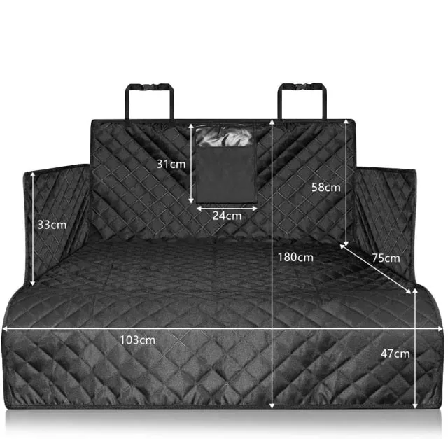 Dog Car Seat Cover Trunk Case Transporter Mat