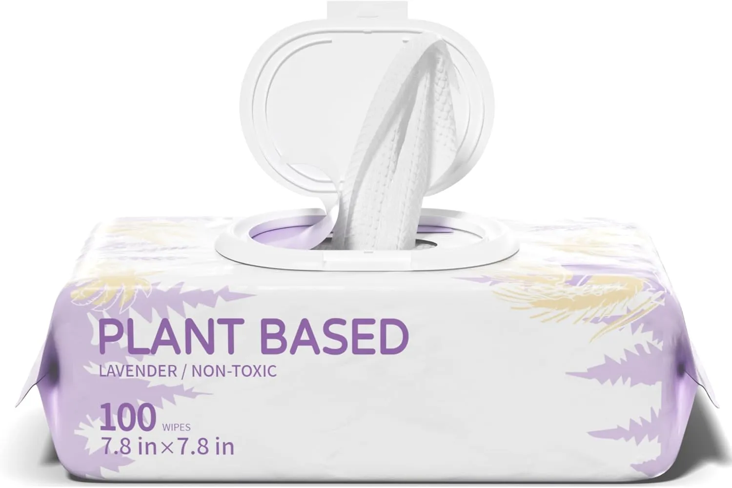 Dog Wipes for Paws and Butt Plant Based Hypoallergenic Pets Cleansing & Deodorizing Anal Gland Hygienic Puppy Wipes for Dogs Face and Body Wipes Cleaning Fur Doggie Wipes Doggy Wipes (Lavender)