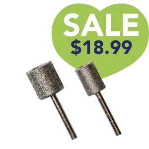 Dremel Diamond Tip Set of 2 - Medium and Small
