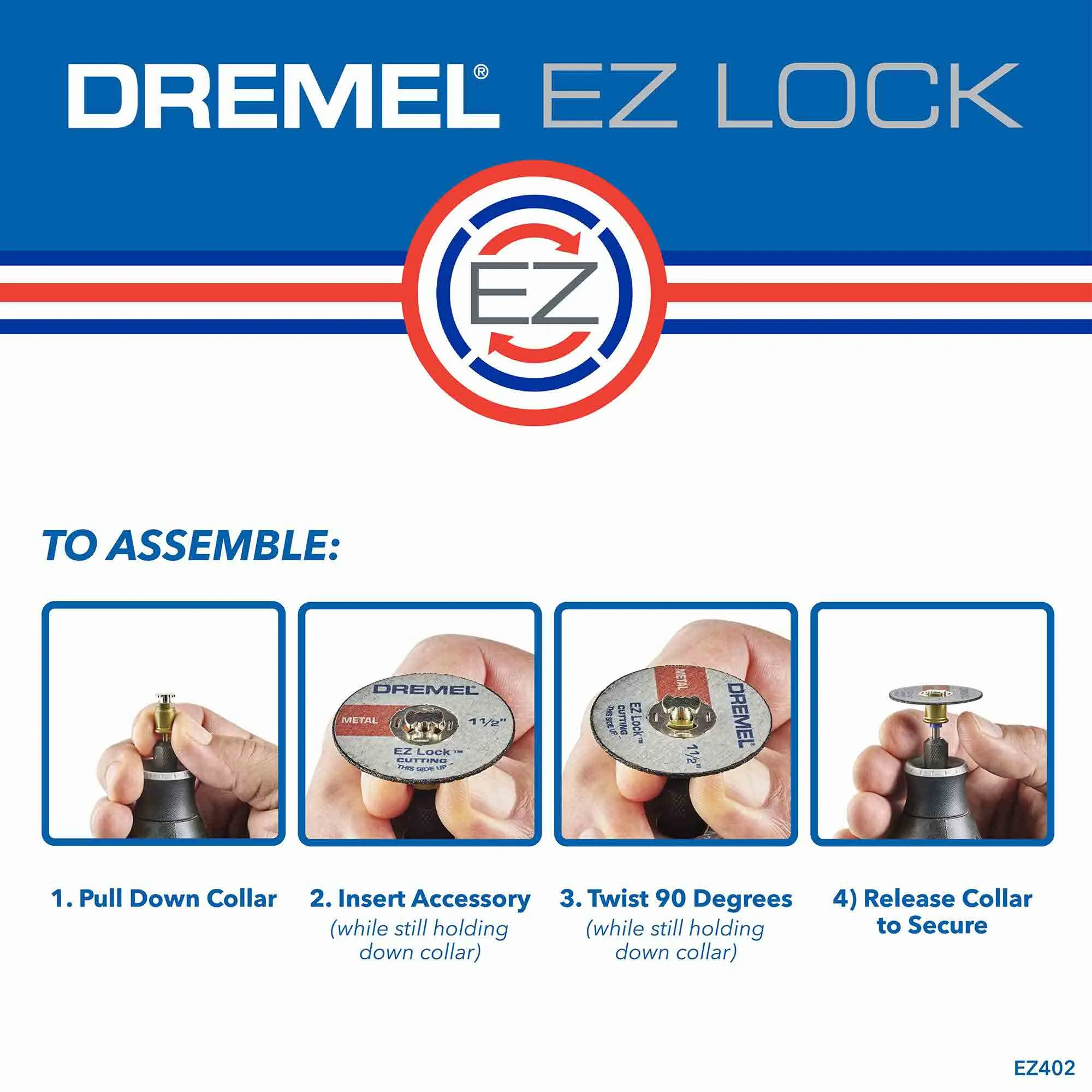 Dremel SD60-PGA EZ Lock Pet Nail Trimming Discs - 60 Grit - 10pc