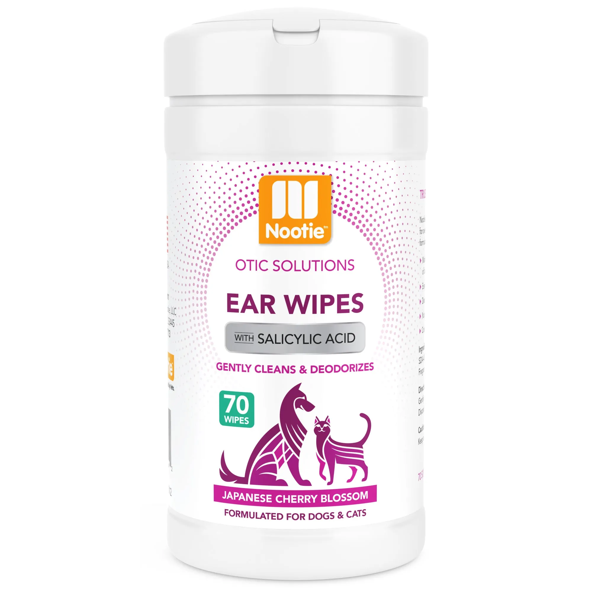 Ear Wipes with Salicylic Acid | Japanese Cherry Blossom