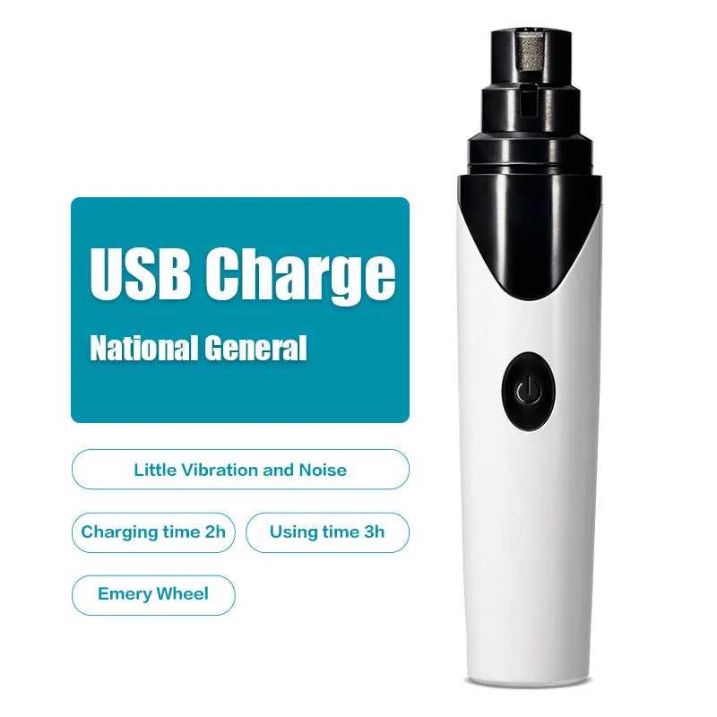 Electric Rechargeable Pet Nail Grinder