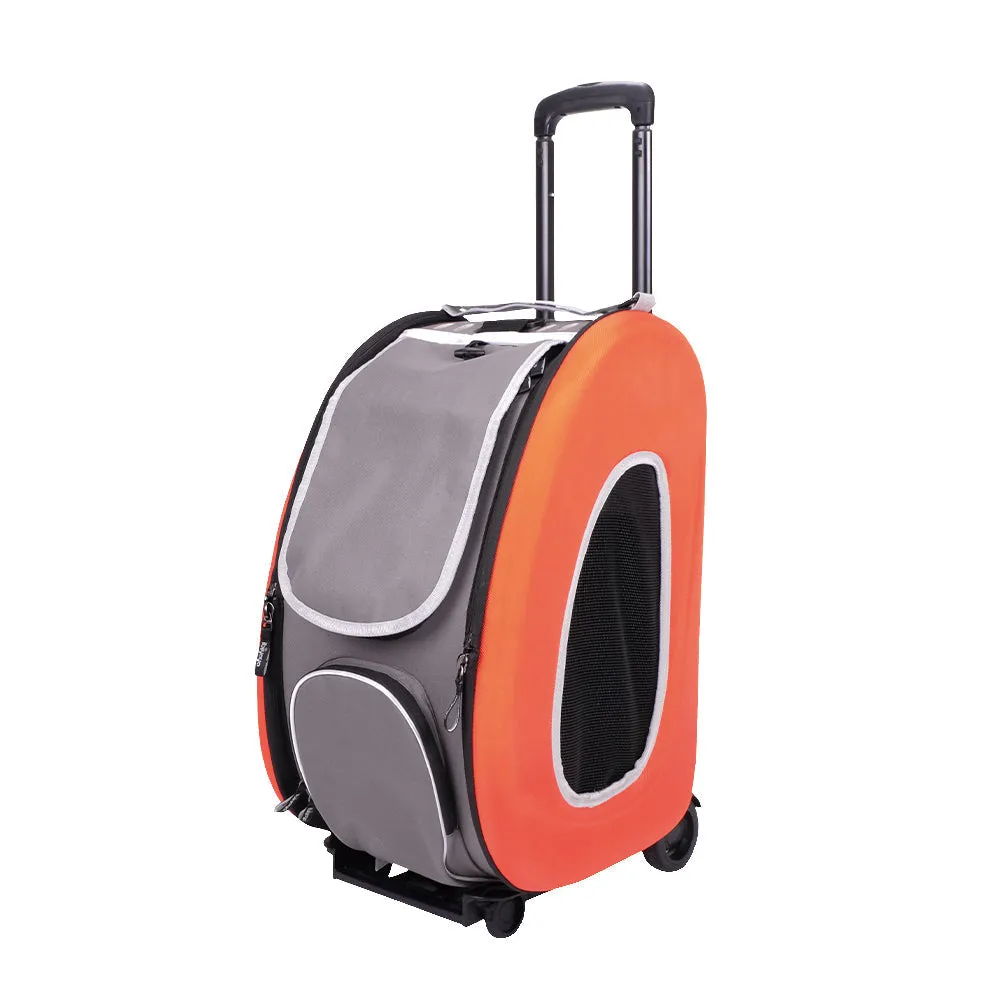Eva Pet Wheeled Multifunctional Carrier - Hot Pink