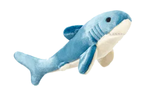 Fluff & Tuff Tank Shark Plush Dog Toy