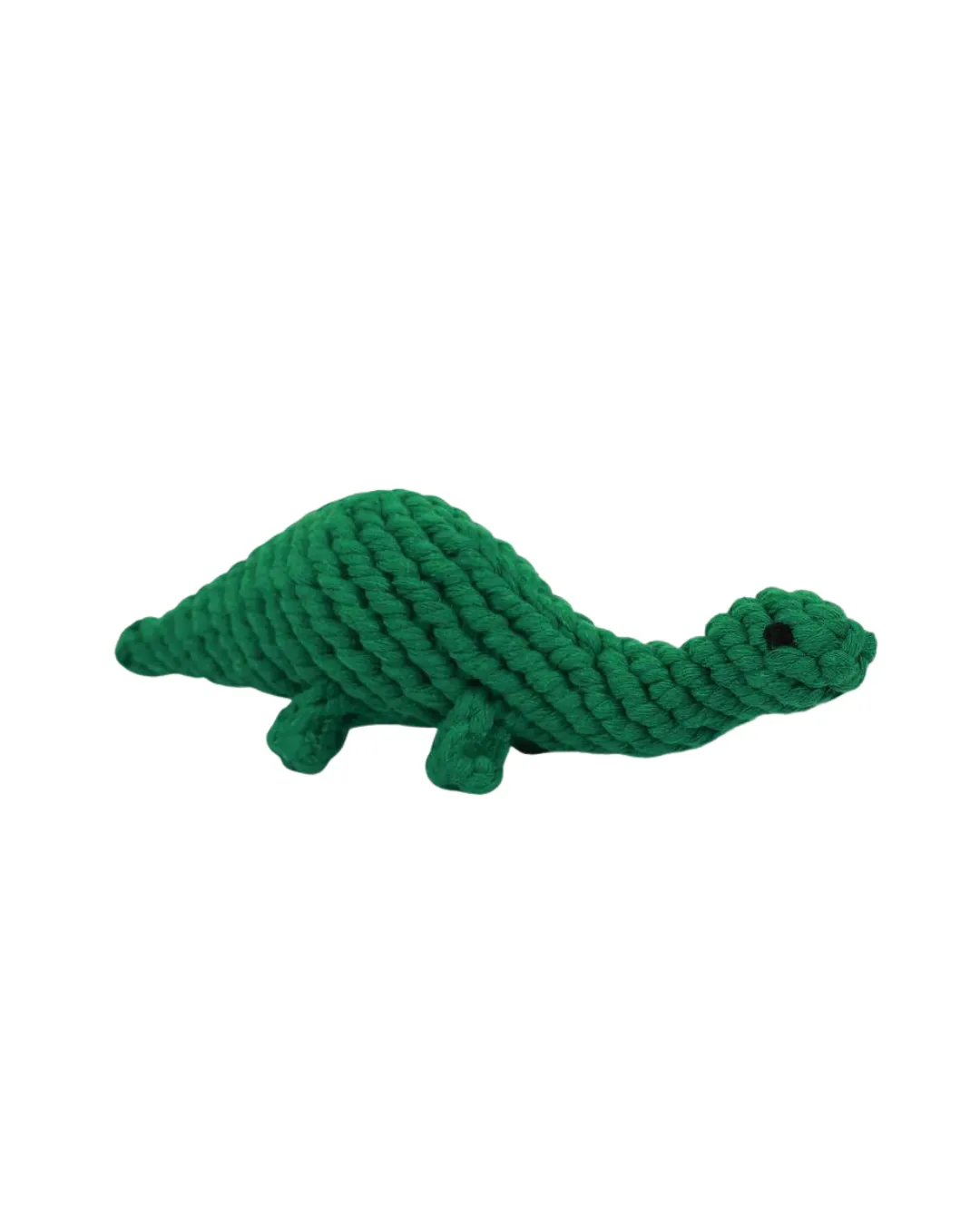 Green Dinosaur Rope Dog Toy
