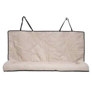Julibee's X-Large Dog Car Seat Bolster | Safety belt included | Brown
