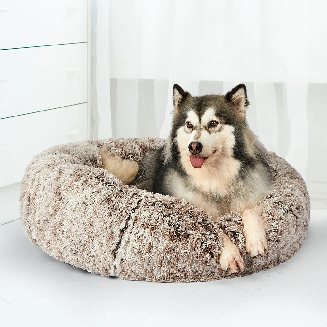 LARGE Dog Beds Replacement Cover Calming - Brown