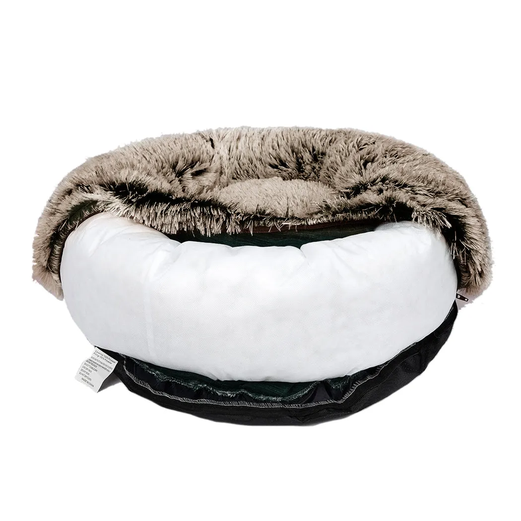 LARGE Dog Beds Replacement Cover Calming - Brown