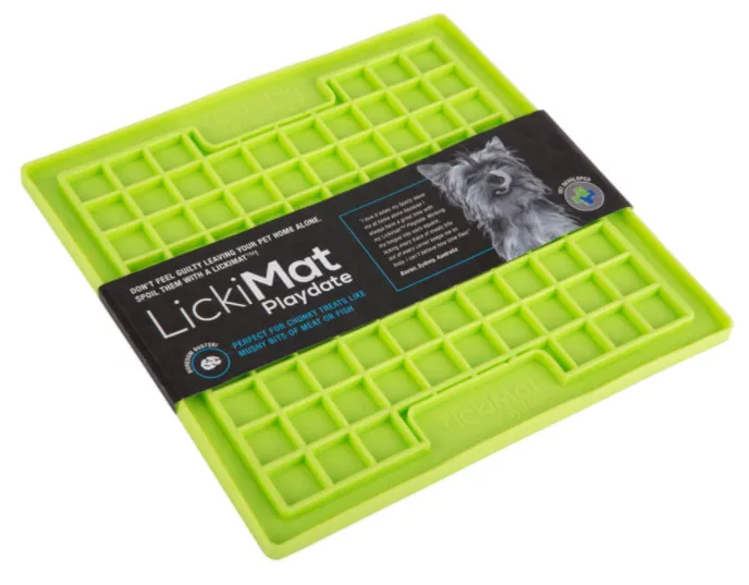 Lickimat for Dogs & Cats - Triple Pack (1 x Buddy, 1 x Playdate, 1 x Soother)