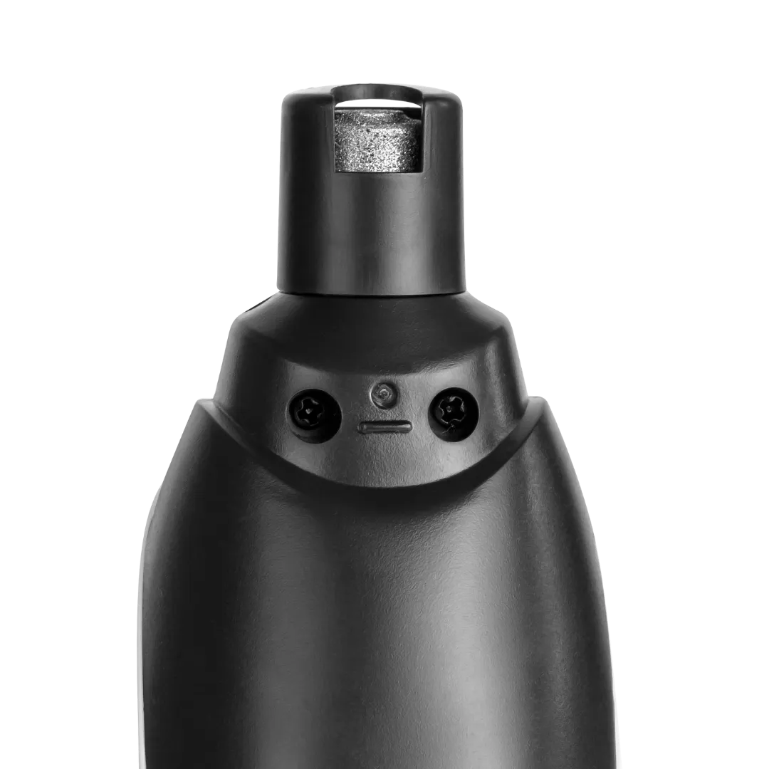 LuckyTail Pet Nail Grinder with 2 Grinder Heads – Quiet 2-Speed Rechargeable Electric Trimmer– Large and Small Pets