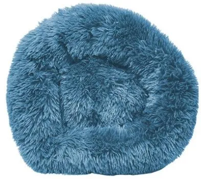 'Nestler' High-Grade Plush and Soft Rounded Dog Bed