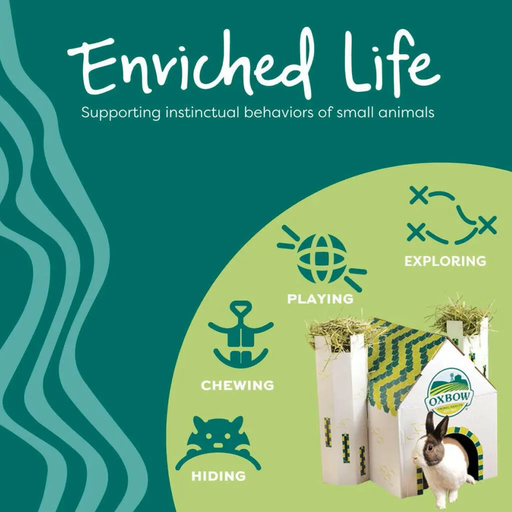 Oxbow Enriched Life Hide 'n Wobble Toy For Small Animals