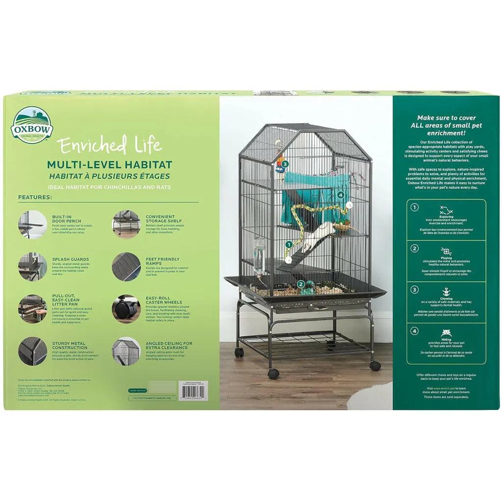 Oxbow Enriched Life Multi-Level Habitat For Small Animals