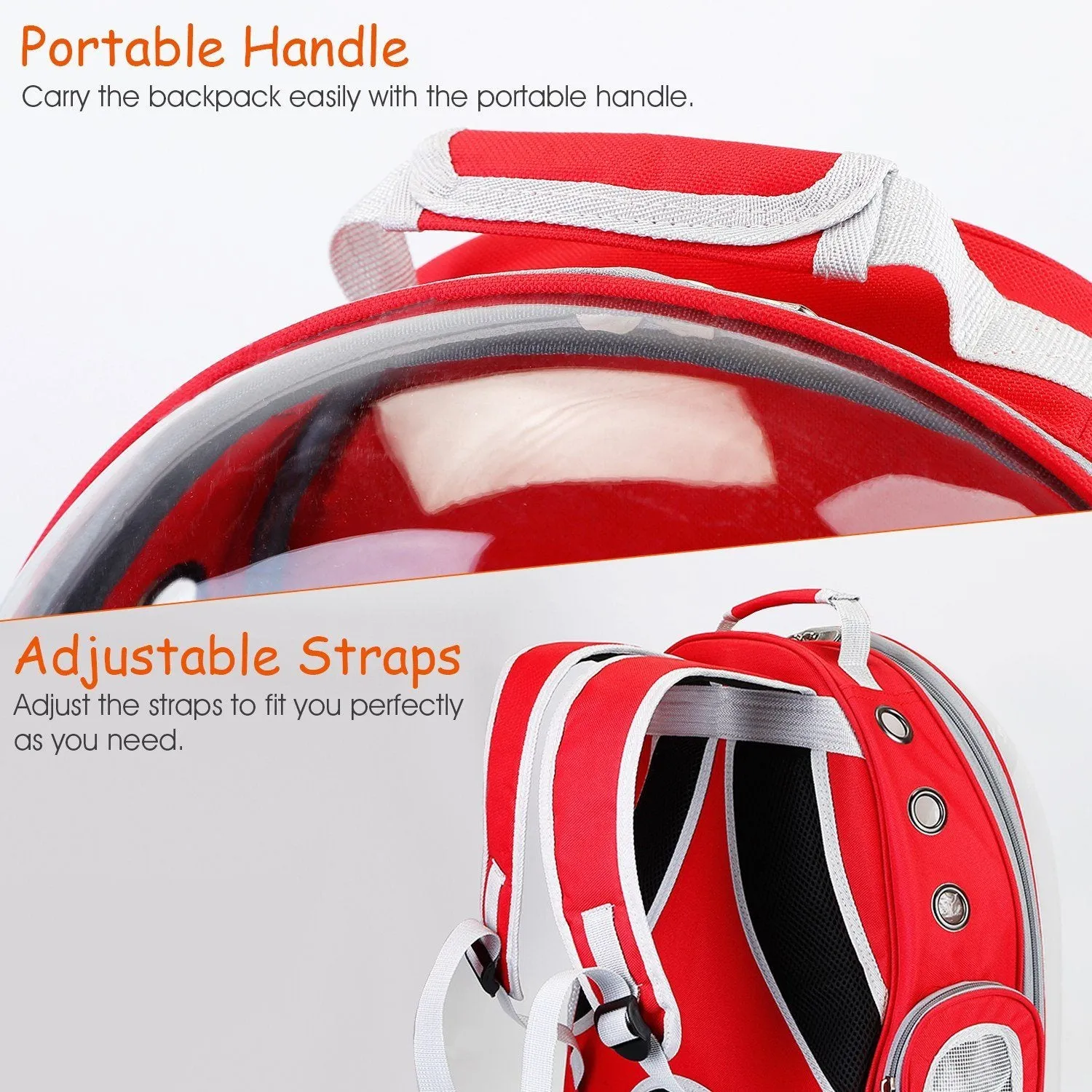 Pet Carrier Ventilate Backpack