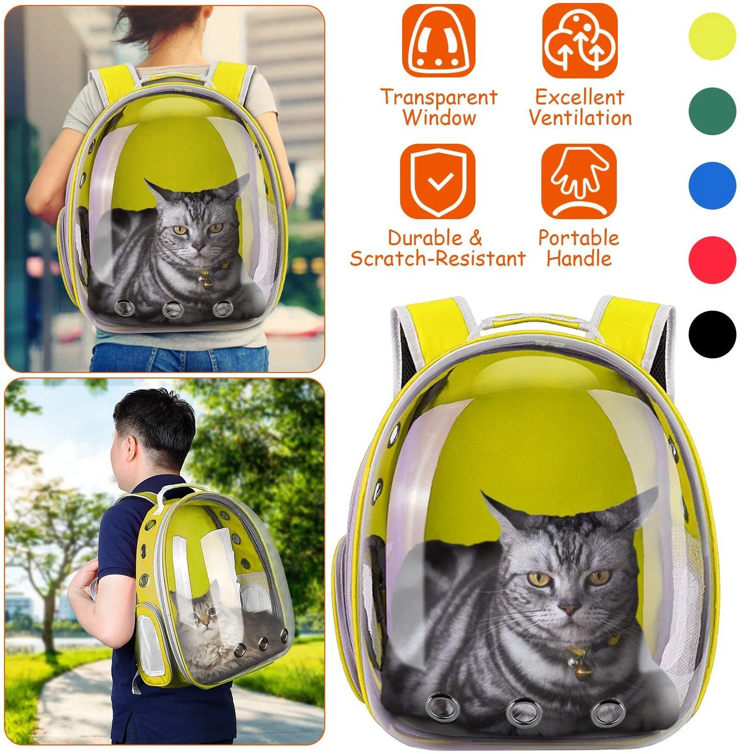 Pet Carrier Ventilate Backpack