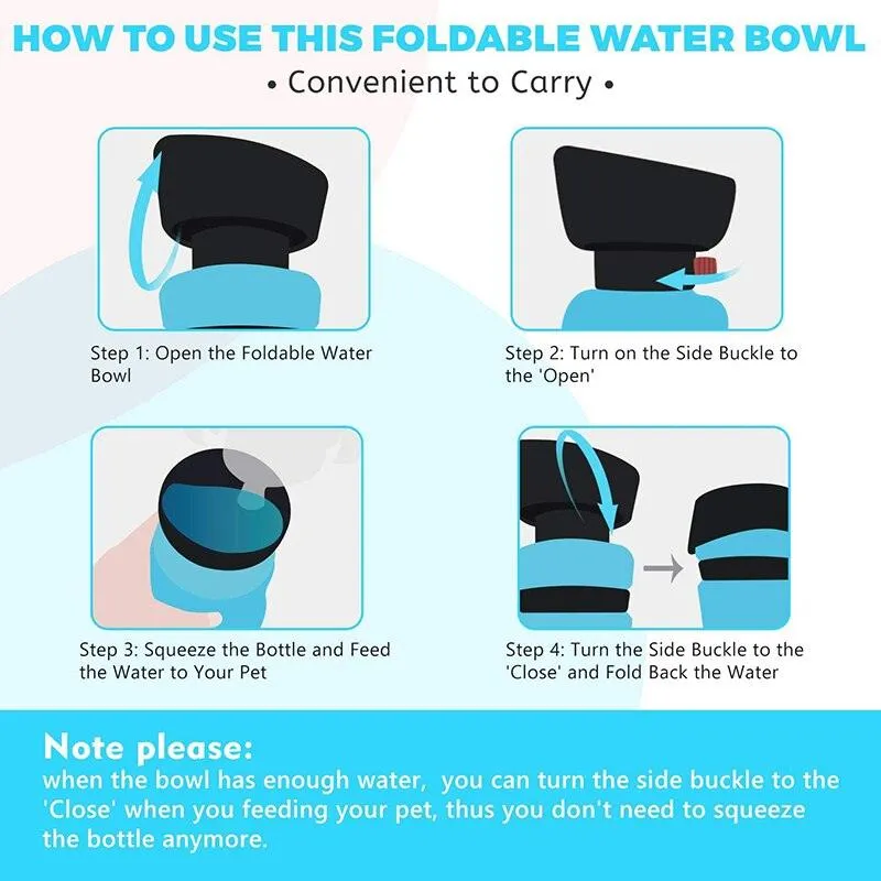 Pet Portable Water Bottle