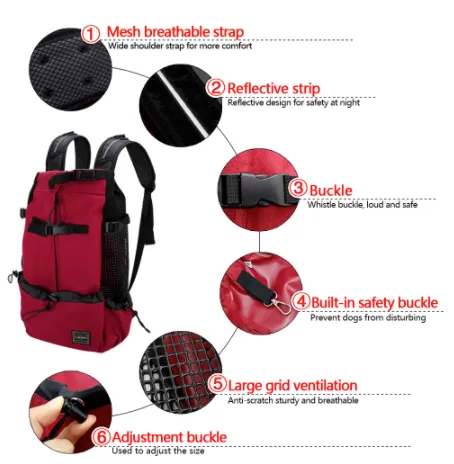 PiggyBack Backpack Dog Carrier
