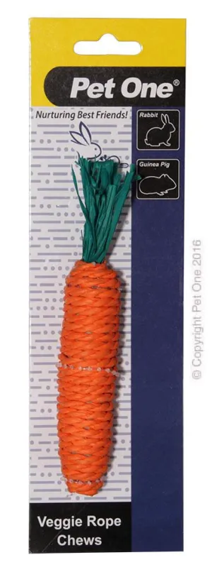 PO Veggie Rope Chew Carrot