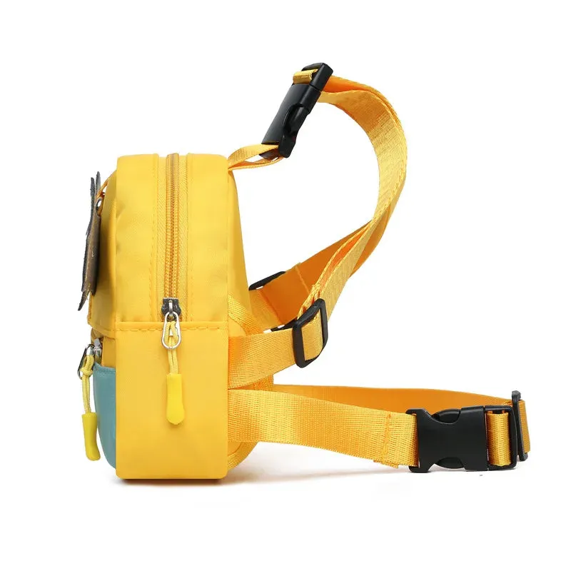 Polyester Backpack with Harness Pull Bag for Pet Dogs | Adjustable Shoulder Strap | Different Sizes for Pets with Harness Leash