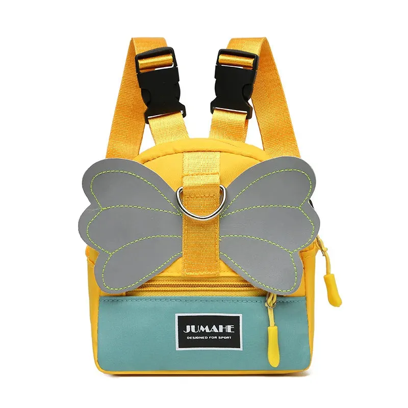 Polyester Backpack with Harness Pull Bag for Pet Dogs | Adjustable Shoulder Strap | Different Sizes for Pets with Harness Leash