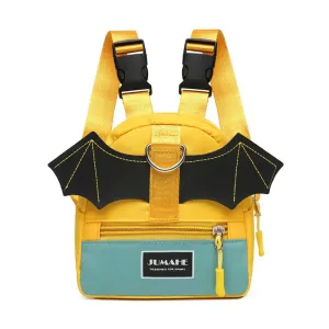 Polyester Backpack with Harness Pull Bag for Pet Dogs | Adjustable Shoulder Strap | Different Sizes for Pets with Harness Leash