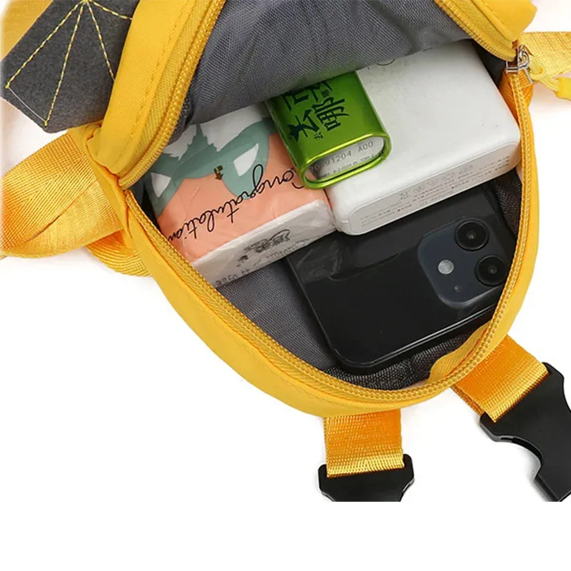 Polyester Backpack with Harness Pull Bag for Pet Dogs | Adjustable Shoulder Strap | Different Sizes for Pets with Harness Leash