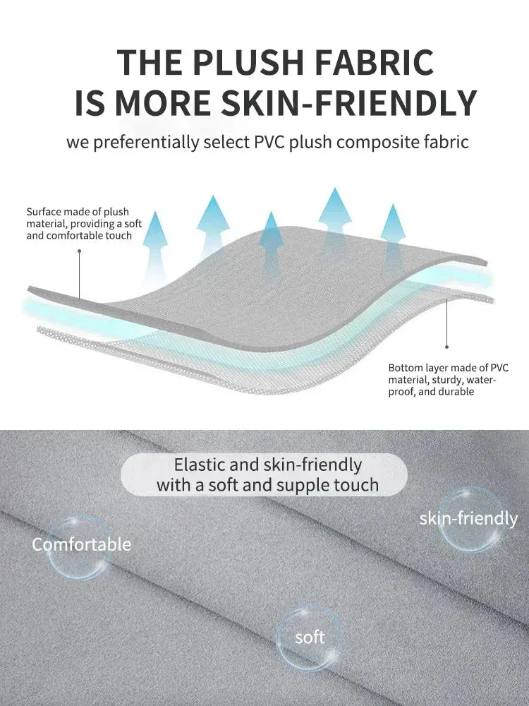 Portable Fold Inflatable Air Pillow Outdoor Travel Sleeping Camping PVC Neck Stretcher Backrest Plane Comfortable Pillow