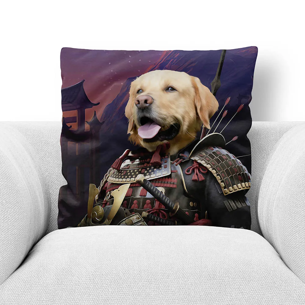 SAMUWRY SMILE - CUSTOM PET PORTRAIT THROW PILLOW