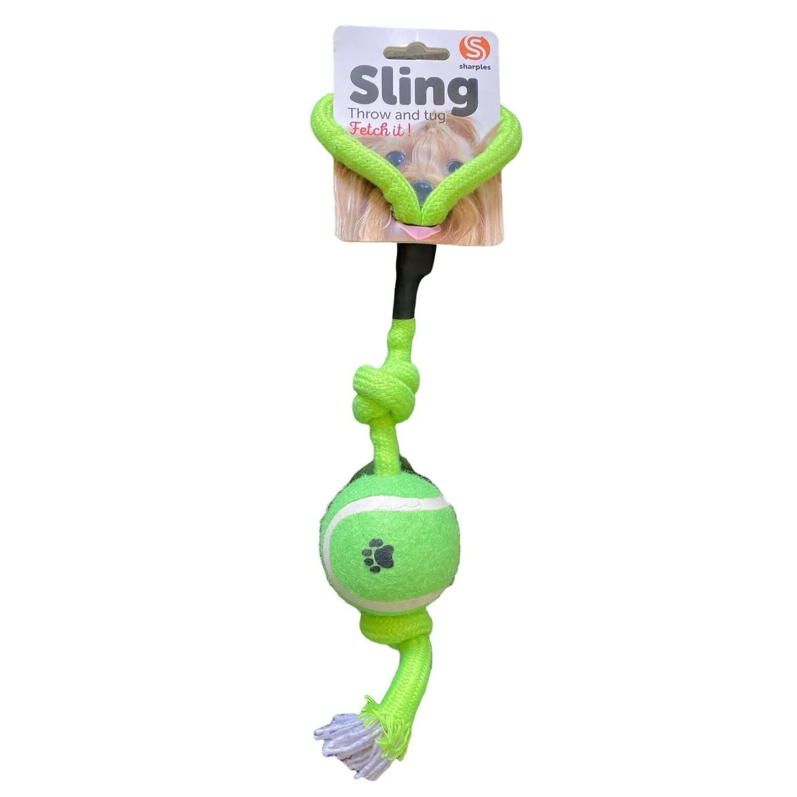 SHARPLES Sling Throw and Tug Toy for Dogs