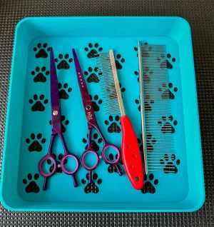 The Havanese - Lay Flat Dog Grooming Comb, Scissor and Accessories Holder