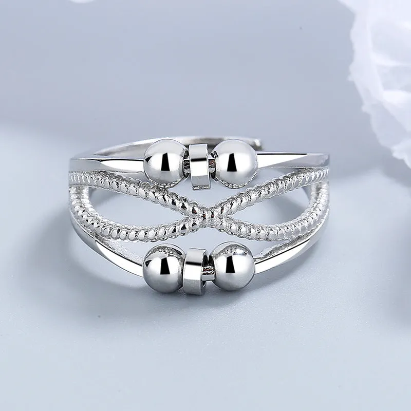 Trend4us Anti Anxiety Fidget Ring