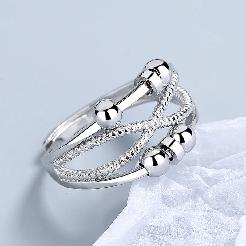Trend4us Anti Anxiety Fidget Ring