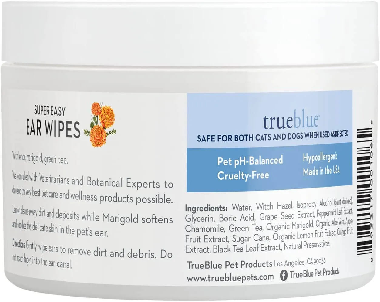 TrueBlue Super Easy Ear Wipes